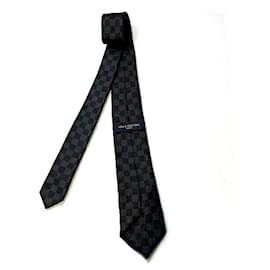 Louis Vuitton-Louis Vuitton Damier Classique Cravate Toile Cravate M78752 en bon état-Autre