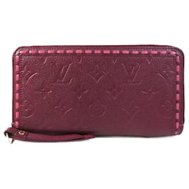 Louis Vuitton-Louis Vuitton Zippy Wallet Leather Long Wallet M64803 in good condition-Other
