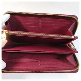 Louis Vuitton-Louis Vuitton Zippy Wallet Portefeuille long en cuir M64803 en bon état-Autre