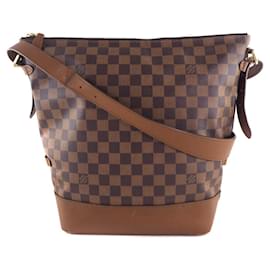 Louis Vuitton-Louis Vuitton Dianu Shoulder Bag Canvas Shoulder Bag N41544 in fair condition-Other
