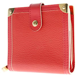 Louis Vuitton-Louis Vuitton Compact Zip Wallet Leather Short Wallet M91882 in excellent condition-Other