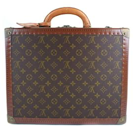 Louis Vuitton-Louis Vuitton Cotteville 40 Bolsa de viagem em lona M21424 em boa condição-Outro