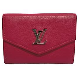 Louis Vuitton-Louis Vuitton Portefeuille Lock Mini Bifold Wallet Cuir Court Portefeuille M67858 In excellent condition-Autre
