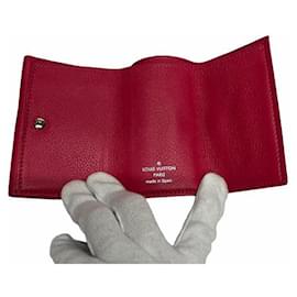 Louis Vuitton-Louis Vuitton Portefeuille Lock Mini Bifold Wallet Leather Short Wallet M67858 in excellent condition-Other