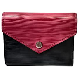 Louis Vuitton-Louis Vuitton Victorine Wallet Leather Short Wallet M62204 in excellent condition-Other