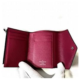 Louis Vuitton-Louis Vuitton Victorine Geldbörse Leder Kurze Geldbörse M62204 In sehr gutem Zustand-Andere