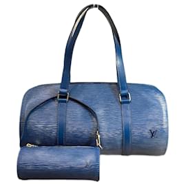 Louis Vuitton-Louis Vuitton Soufflot Handbag Leather Handbag M52225 in good condition-Other
