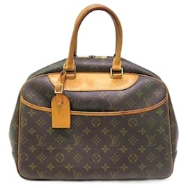 Louis Vuitton-Louis Vuitton Deauville Canvas Handbag M47270 in fair condition-Other