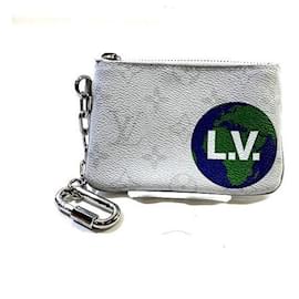 Louis Vuitton-Louis Vuitton Bolsa com zíper PM Canvas Coin Case M67809 Em uma boa condição-Outro