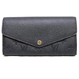 Louis Vuitton-Portefeuille Sarah in Very Good Condition-Black