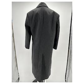Autre Marque-NICHT SIGN / UNSIGNED Coats T.Internationale S-Wolle-Grau