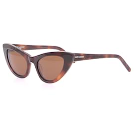 Saint Laurent-SAINT LAURENT  Sunglasses T.  plastic-Brown