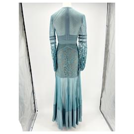 Elie Saab-ELIE SAAB Kleider T.fr 36 Baumwolle-Türkis