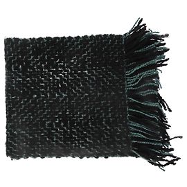 Autre Marque Non Signé / Unsigned scarves T.  Wool Green