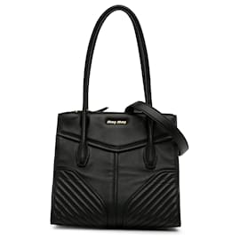 Miu Miu-Borsa Biker Nera Miu Miu-Nero