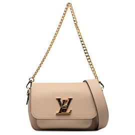 Louis Vuitton-Louis Vuitton Lockme Tender marrone-Marrone,Taupe