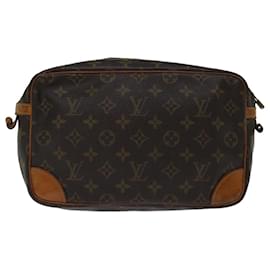Louis Vuitton-Louis Vuitton Monogram Compiegne 28 Clutch Bag M51845 LV Auth ki4326-Monogram