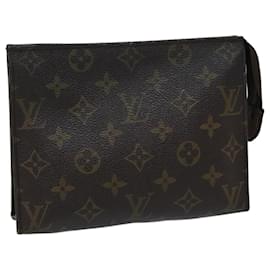 Louis Vuitton-Louis Vuitton Monogram Poche Toilette 19 Bolsa M47544 Autenticação de LV 70484-Monograma