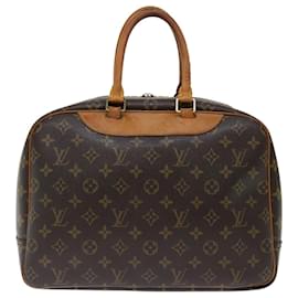Louis Vuitton-LOUIS VUITTON Monogram Deauville Hand Bag M47270 LV Auth bs12554-Monogram