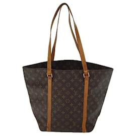 Louis Vuitton-LOUIS VUITTON Monogram Sac Shopping Tote Bag M51108 Auth LV 70375-Monogramme