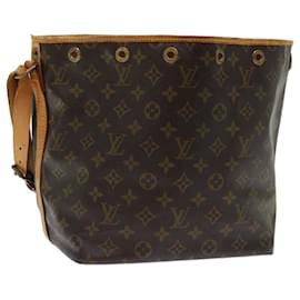 Louis Vuitton-LOUIS VUITTON Monogram Petit Noe Shoulder Bag M42226 LV Auth ar11494-Monogram
