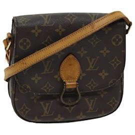 Louis Vuitton-LOUIS VUITTON Monogram Saint Cloud MM Shoulder Bag M51243 LV Auth bs13542-Monogram