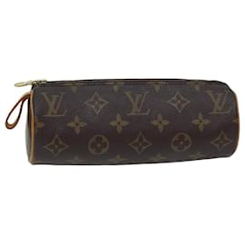 Louis Vuitton-Bolsa LOUIS VUITTON Monogram Trousse Rondo M47630 Autenticação de LV 70496-Monograma