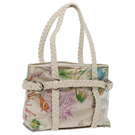 Salvatore Ferragamo-Borsa Tote Salvatore Ferragamo In Vinile Beige 293578 auth 70358-Beige