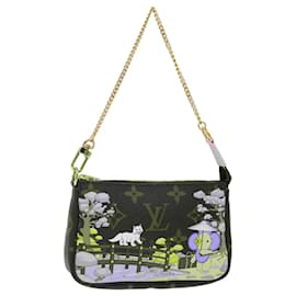 Louis Vuitton-LOUIS VUITTON Monograma Vivienne Mini Bolsa Pochette M45905 Autenticação de LV 70308UMA-Monograma