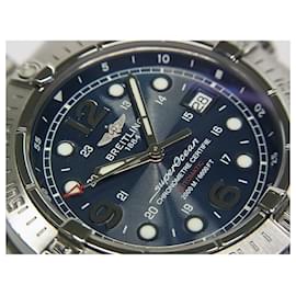 Breitling-BREITLING Superocean 42 MM blue A17390 Mens-Silvery