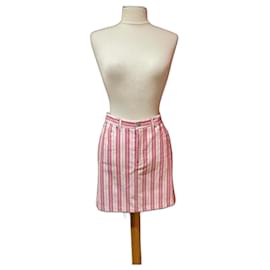 Agnès b.-Skirts-Pink,Cream