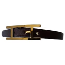 Hermès-Behapi bracelet-Dark brown