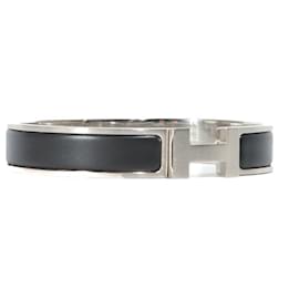 Hermès-HERMÈS Bracelets T.  métal-Noir