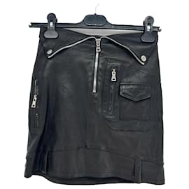 RTA-RTA  Skirts T.International S Leather-Black