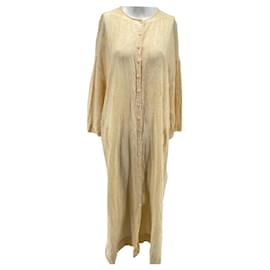 Autre Marque-CORTANA Vestidos T.fr 36 lino-Beige