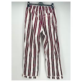 Supreme-SUPREME  Trousers T.International M Cotton-Dark red