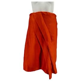 Chloé-CHLOE  Skirts T.fr 38 silk-Orange