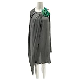 Lanvin-LANVIN  Dresses T.fr 36 silk-Grey