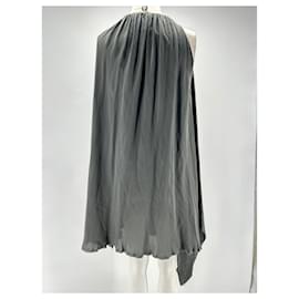 Lanvin-LANVIN  Dresses T.fr 36 silk-Grey