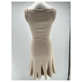 Alaïa-ALAIA Kleider T.Internationale XS-Viskose-Beige