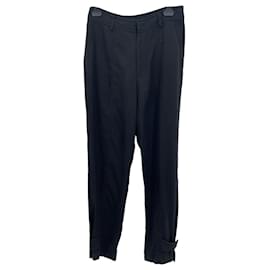 Samsoe & Samsoe-SAMSOE & SAMSOE  Trousers T.International S Wool-Black