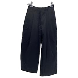 Studio Nicholson-STUDIO NICHOLSON  Trousers T.0-5 0 cotton-Black