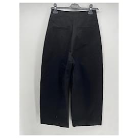 Studio Nicholson-STUDIO NICHOLSON  Trousers T.0-5 0 cotton-Black