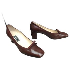 Bally Heels Dark brown