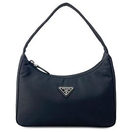 Prada Black Tessuto Re-Edition 2000 Shoulder Bag Black