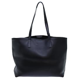 Prada-PRADA Tote Bag Leather Black 1BG046 Auth am6062-Black