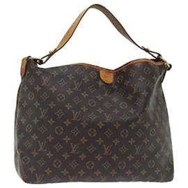 Louis Vuitton-LOUIS VUITTON Monogram Delightful MM Shoulder Bag M50156 LV Auth 70100-Monogram