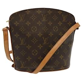 Louis Vuitton-LOUIS VUITTON Monogram Drouot Shoulder Shoulder Bag M51290 LV Auth 70325-Monogram