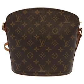 Louis Vuitton-LOUIS VUITTON Monogram Drouot Shoulder Umhängetasche M51290 LV Auth 70325-Monogramm