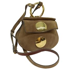 Chloé-Chloe Borsa A Tracolla Camoscio Beige Aut 70181-Beige